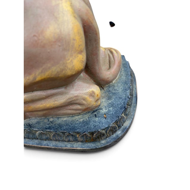 Vintage Moorish Style Ceramic Camel Lamp For Sale - Image 11 of 11