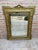 Rectangular Gold Hand Carved Wooden Mirror, 1960 For Sale - Image 16 of 18