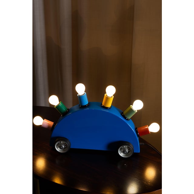 Postmodern Table Lamp from Martine Bedin, 1981 For Sale - Image 3 of 15