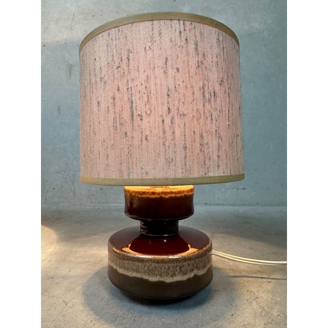 Vintage Table Lamp in Ceramic, 1960s For Sale - Image 3 of 10