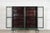 circa 1890 Large 19thC English Painted Mahogany Glazed Bookcase W203 x D25 x H185 cm Internal shelf depth 19.5 cm Weight...