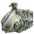 Large Hand-Painted Majolica Swan Jardinière, Italy, 1930s For Sale - Image 4 of 10