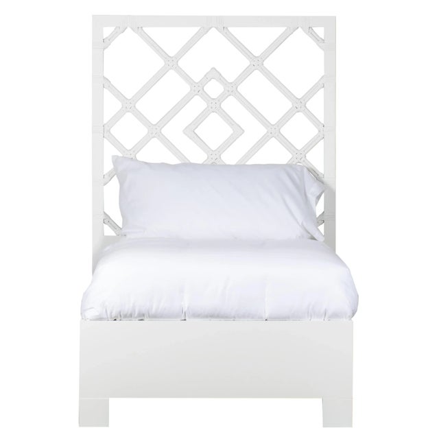 Darien Bed Twin Extra Long - White For Sale - Image 12 of 12