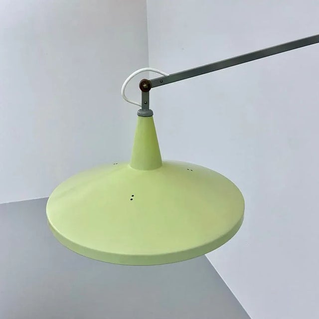 Gispen Panama Lamp attributed to Wim Rietveld from Gispen, 1955 For Sale - Image 4 of 11