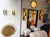 Pair of Hammered Glass Wrought Iron Sconces by Longobard, Italy, 1970s For Sale - Image 6 of 12