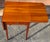 Mid 20th Century American Federal Style Solid Cherry Single Drawer Drop-Leaf Side Table For Sale - Image 12 of 14
