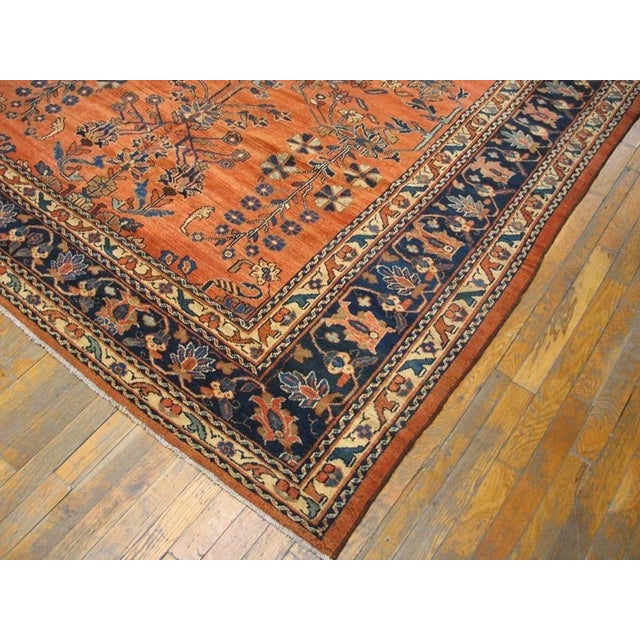 Persian 1920s Persian Malayer Carpet ( 7'2" x 16'6" - 218 x 513 ) For Sale - Image 3 of 5