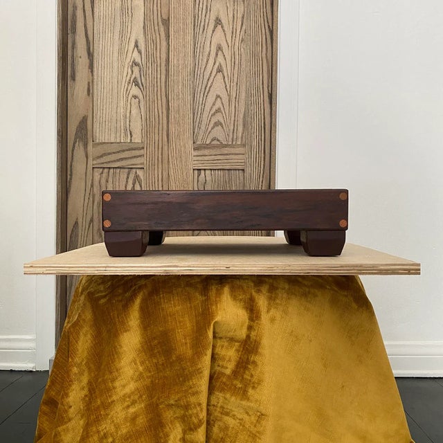 Japanese Early 20th Century Japanese Rosewood Display Stand For Sale - Image 3 of 10