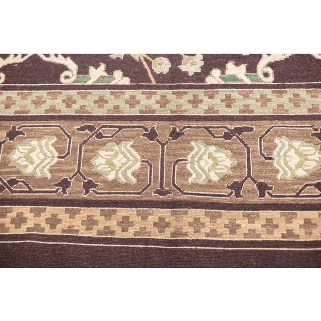 Turkish Sumak Rug 9'0" X 12'0" For Sale - Image 4 of 11