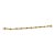 14k Gold Trillion Cut Tanzanite Diamond Tennis Bracelet For Sale