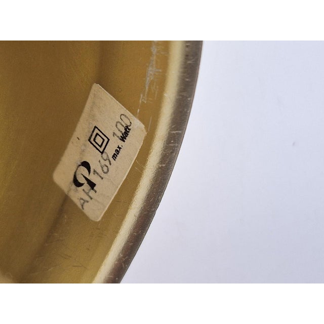 Vintage Glass & Brass Handkerchief Pendant Lamp from Peill & Putzler, 1960s For Sale - Image 10 of 11