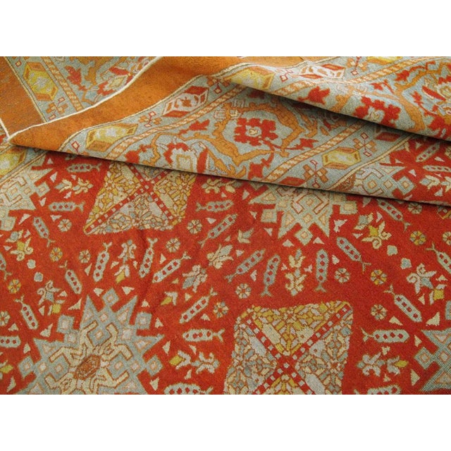 Galerie Shabab Early 20th Century Indian Amritsar Carpet For Sale - Image 10 of 10