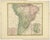 Antique Hand-Coloured Map of South America, 1765 For Sale - Image 5 of 5