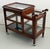 Vintage Serving Trolley with Folding Side Panels and Removable Tray, 1920s For Sale - Image 3 of 10