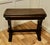 Arts and Crafts Carved Oak Window Seat or Hall Bench, 1880s For Sale - Image 3 of 7