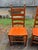 Vintage Shaker Style High Ladder Back Solid Wood Dining Chairs. Set of 4. For Sale - Image 13 of 15