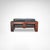 Mid-Century Modern Bastiano Two-Seater Wood and Leather Sofa by Afra & Tobia Scarpa for Knoll International 1980s For Sale - Image 3 of 11
