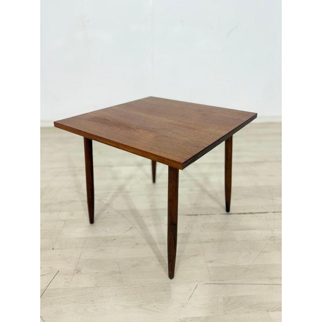 Contemporary Mid-Century Scandinavian Teak Side Table, 1960s For Sale - Image 3 of 5