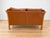 Vintage Danish Two Seater Sofa in Cognac Leather with Oak Frame For Sale - Image 4 of 11