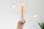 White Mid Century Modern Glazed White Porcelain Botanical Candle/Vase Set by Hutschenreuther Germany - 4 Piece Set For Sale - Image 8 of 13