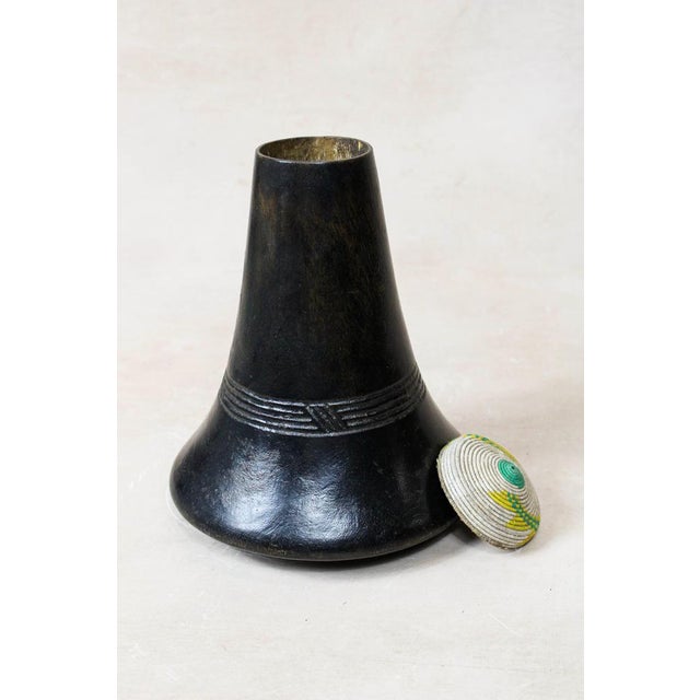 An almost perfect Hima milk jug (called Ebyanzi); A really fine specimen from Uganda. This milk jug were used for keeping...