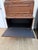 1970s British Colonial Style Woven Rattan and Faux Bamboo Cabinet That Converts to a Secretary, C 1970's For Sale - Image 5 of 11