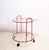 1970s Metal and Glass Serving Cart or Side Table, 1970s For Sale - Image 5 of 10