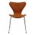 3107 Chair in Cognac Leather by Arne Jacobsen for Fritz Hansen For Sale - Image 5 of 5
