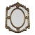 1970 French Louis XVI Gold Beech Wall Mirror 1pc For Sale