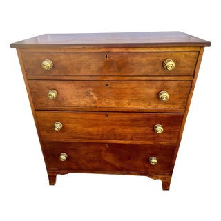 19th c. Kentucky Cherry Chest of Drawers For Sale