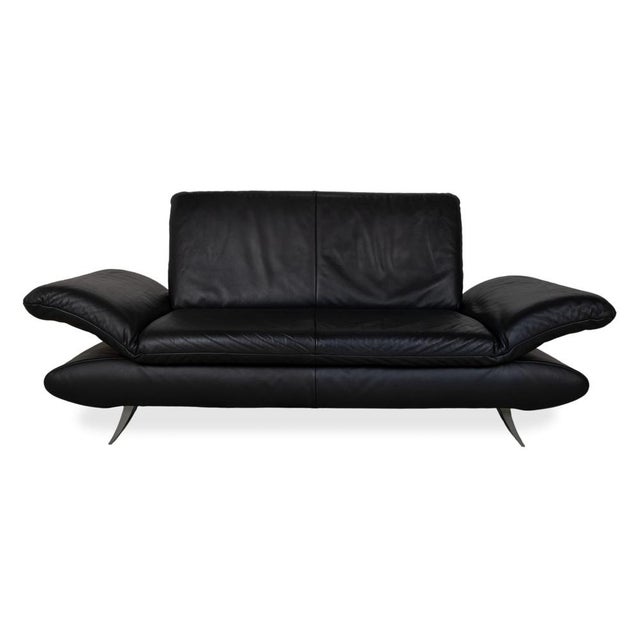 Rossini 2-Seater Sofa in Black Leather from Koinor For Sale - Image 15 of 15