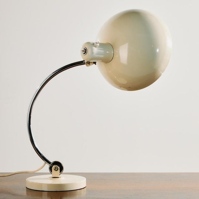 Bauhaus Table Lamp by Christian Dell for Koranda, 1950s For Sale - Image 4 of 12