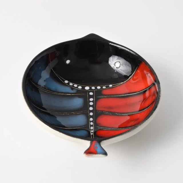 Mid-Century Italian Fish-Shaped Bowl from Sica, 1960s For Sale - Image 9 of 10