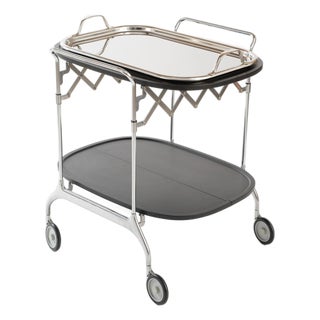 1990s Gastone Trolley Bar Cart by Antonio Citterio and Oliver Low for Kartell Italy For Sale