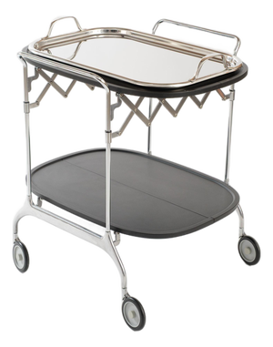 1990s Gastone Trolley Bar Cart by Antonio Citterio and Oliver Low for Kartell Italy