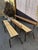 Vintage School Benches, 1970s, Set of 2 For Sale - Image 4 of 10