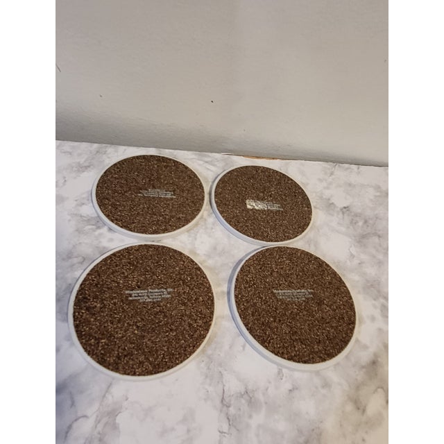 1970s Stone Coasters Pelican with box - Set of 4 For Sale - Image 9 of 12
