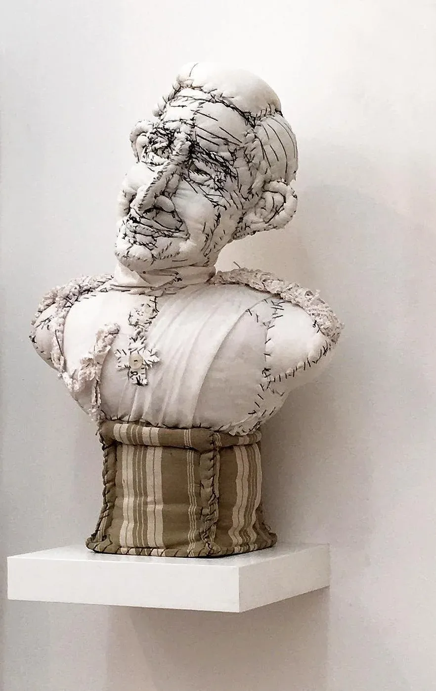 Prince Charles Fabric Sculpture by Anne Valérie Dupond, 2012