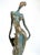 Dancer Patinated Bronze on Grey Marble by Gyunay Aliev For Sale - Image 4 of 5