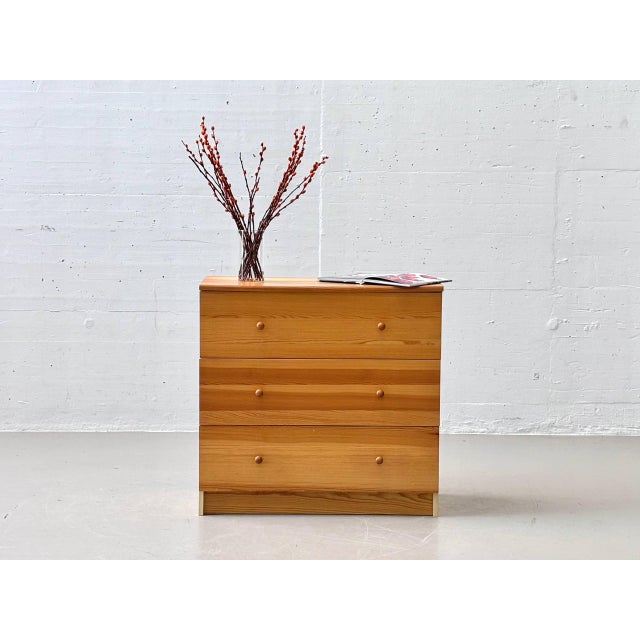 Pine Chest of 3 Drawers, 1970s For Sale - Image 16 of 16