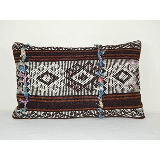 Vintage Goat Hair Kilim Pillow For Sale In Philadelphia - Image 6 of 6