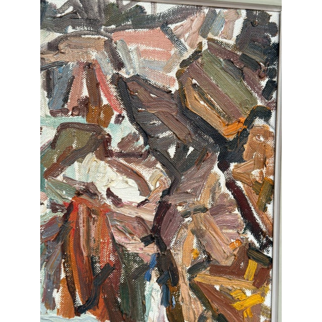 Olle Blomberg, Waterfall, 1972, Oil on Canvas, Framed For Sale - Image 16 of 18