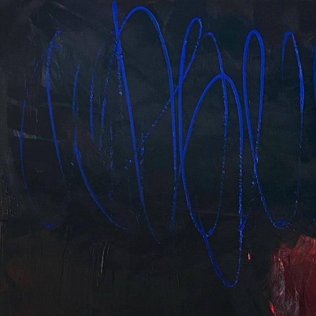 Textile Contemporary Abstract Oil on Canvas "The Pride No2" by Paul Landauer For Sale - Image 7 of 9