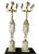 Monumental Egyptian Revival Giltwood Torchères, 19th Century, France For Sale - Image 13 of 14