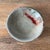 Inspired by Kintsugi, the Japanese art of repairing broken pottery by mending the broken piece with metallic lacquer.