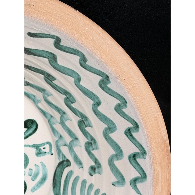 Large Spanish Fajalauza Lebrillo Bowl For Sale - Image 5 of 12
