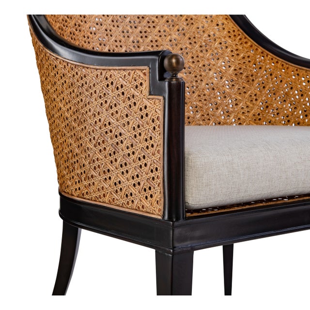 Maitland - Smith Maitland-Smith Kelsey Accent Chair For Sale - Image 4 of 5