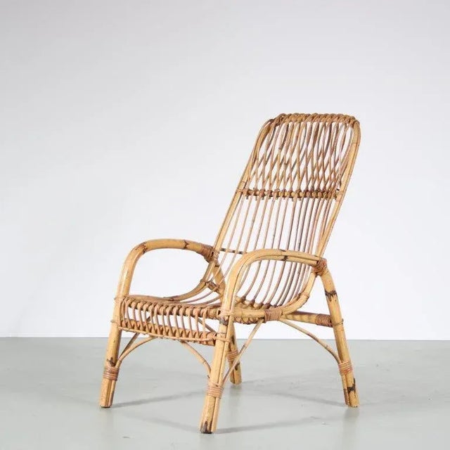 French Riviera Chair by Franco Albini, Italy, 1950s For Sale - Image 12 of 12