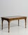 1970s Faux Bamboo & Rattan Coffee Table With Glass Top For Sale - Image 10 of 11