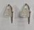 Art Deco Schneider Pair of French Art Deco Floral Nickel Bronze Wall Sconces - 1930s For Sale - Image 3 of 8